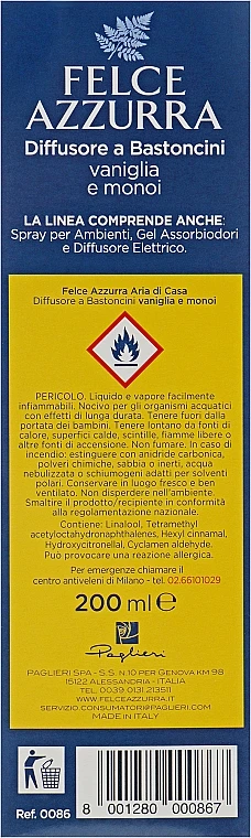 Diffuseur De Parfum à Bâtonnets Vanille Et Monoï 5 Diffuseur De Parfum à Bâtonnets Vanille Et Monoï – Image 3