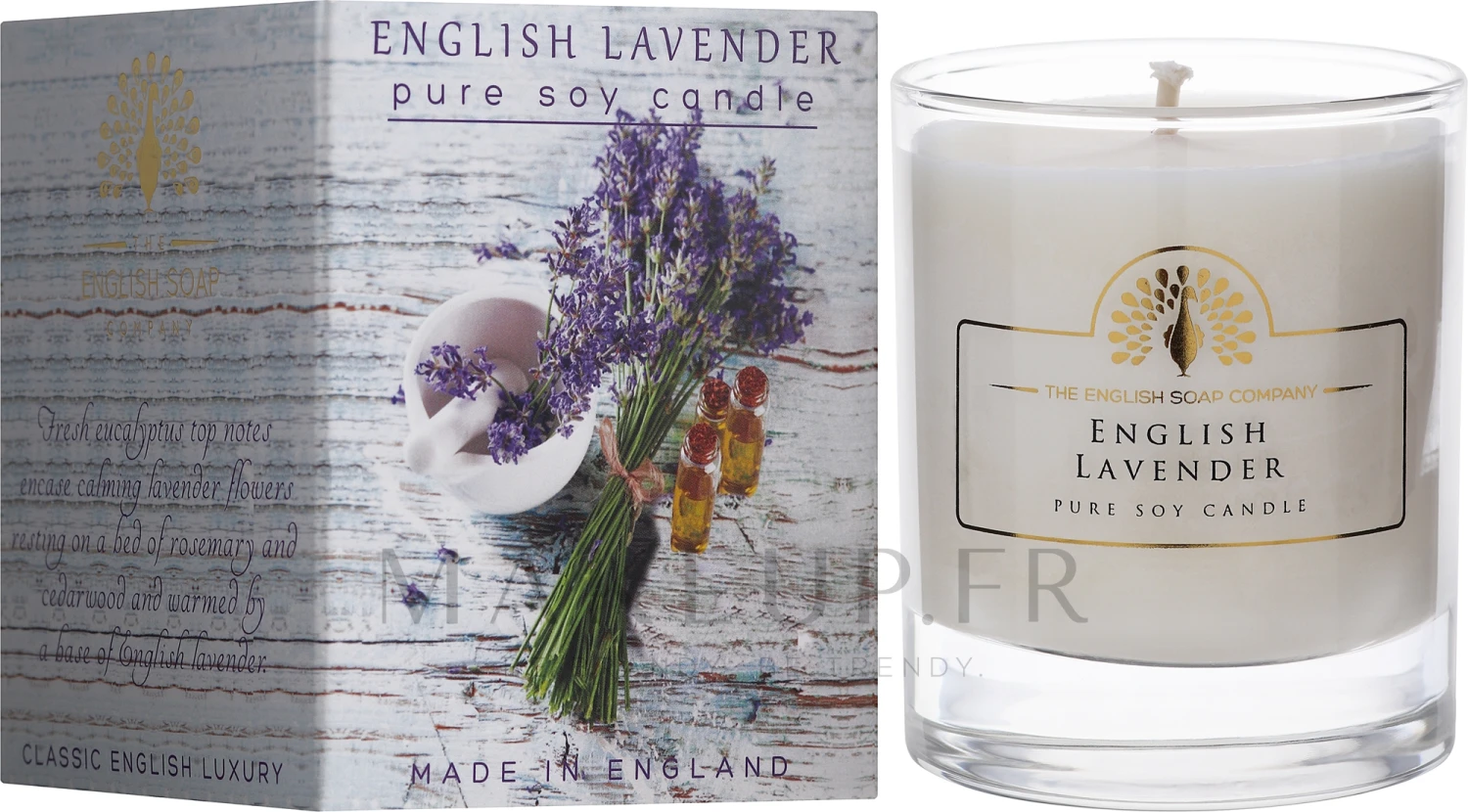 Bougie Parfumée De Soja, Lavande 5 Bougie Parfumée De Soja, Lavande – Image 3