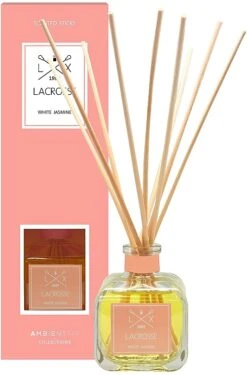 Diffuseur De Parfum à Bâtonnets, Jasmin Blanc