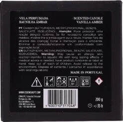 Bougie Parfumée, Vanille Ambre 7 Bougie Parfumée, Vanille Ambre -Parfum Boutique 8fefd0opahvn