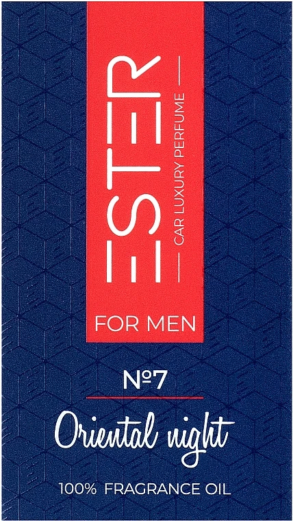 Ester №7 Oriental Night 3 Ester №7 Oriental Night