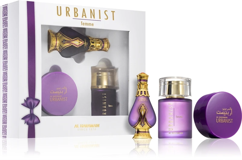 Al Haramain Urbanist Femme Fragrance Gift Set 3 Al Haramain Urbanist Femme Fragrance Gift Set