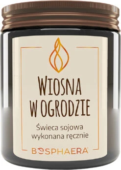 Bougie Parfumée De Soja, Printemps Au Jardin