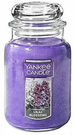 Yankee Candle Bougie Parfumée En Jarre, Lilas