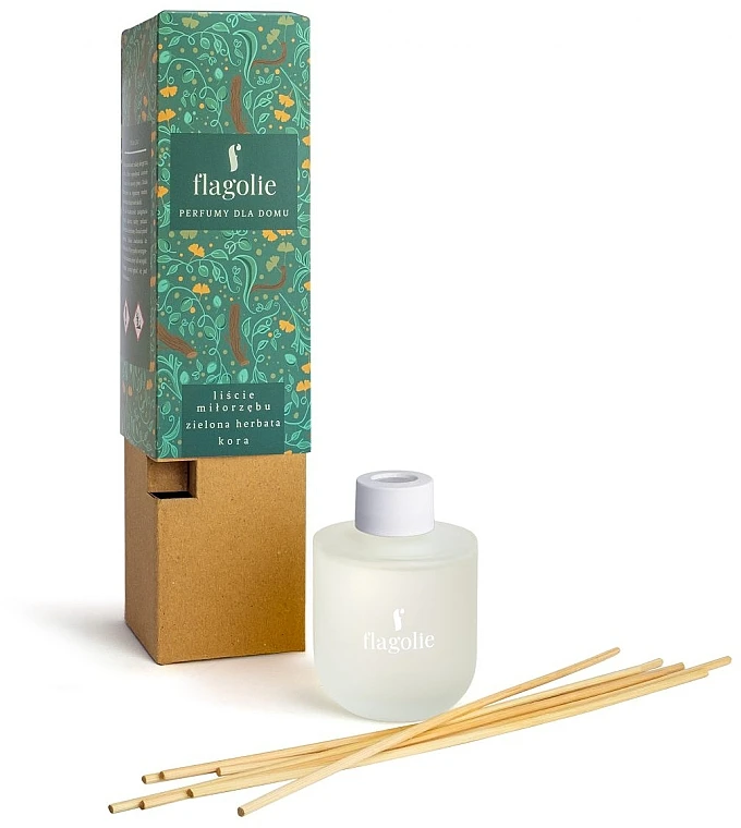 Diffuseur De Parfum à Bâtonnets, Ginkgo Biloba, Thé Vert Et Écorce 4 Diffuseur De Parfum à Bâtonnets, Ginkgo Biloba, Thé Vert Et Écorce – Image 2