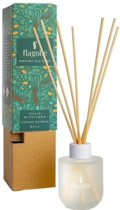 Diffuseur De Parfum à Bâtonnets, Ginkgo Biloba, Thé Vert Et Écorce