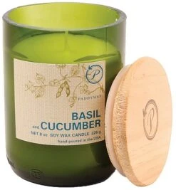 Bougie Parfumée, Basilic Et Concombre