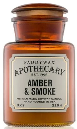 Paddywax Apothecary Amber & Smoke