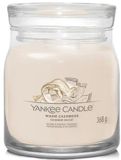 Yankee Candle Bougie Parfumée En Jarre Avec 2 Mèches, Cachemire Délicat