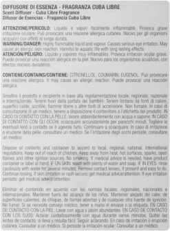 Mercury Diffuseur De Parfum à Bâtonnets, Cuba Libre -Parfum Boutique g6hic19b79pf