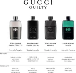 Gucci Guilty Black Pour Homme -Parfum Boutique gucci guilty black pour homme eau de toilette pour homme 3