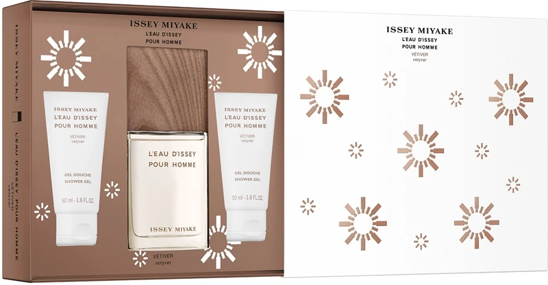 Issey Miyake L'Eau D'Issey Pour Homme Vétiver Eau De Toilette XMAS Set 4 Issey Miyake L'Eau D'Issey Pour Homme Vétiver Eau De Toilette XMAS Set – Image 2