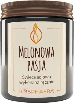 Bougie Parfumée De Soja, Melon Passion