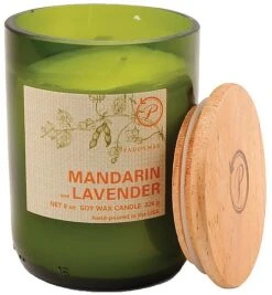 Bougie Parfumée, Mandarine Et Lavande