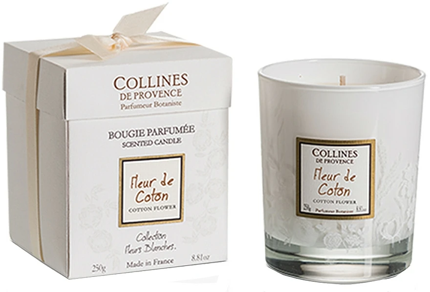 Bougie Parfumée, Fleur De Coton 3 Bougie Parfumée, Fleur De Coton