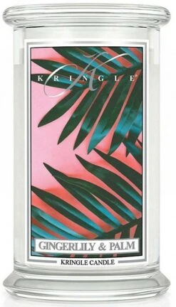 Bougie Parfumée En Jarre Gingembre Et Palmier
