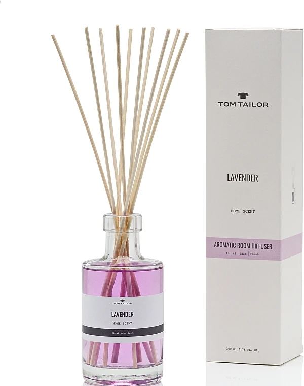Tom Tailor Diffuseur De Parfum à Bâtonnets, Lavender 3 Tom Tailor Diffuseur De Parfum à Bâtonnets, Lavender