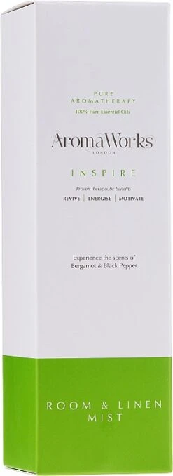 Spray D'ambiance, Bergamote Et Poivre Noir