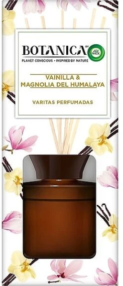 Diffuseur De Parfum à Bâtonnets, Vanille Et Magnolia De L'Himalaya