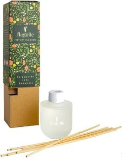 Diffuseur De Parfum à Bâtonnets, Bergamote, Rose Et Muguet