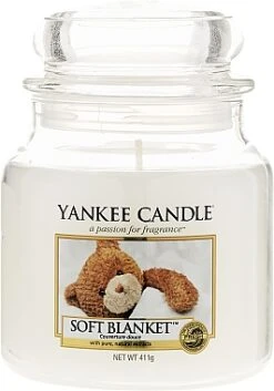 Yankee Candle Bougie Parfumée En Jarre Couverture Douce
