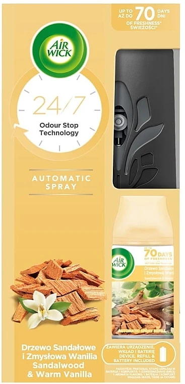 Diffuseur De Parfum Automatique, Bois De Santal Et Vanille Chaude 3 Diffuseur De Parfum Automatique, Bois De Santal Et Vanille Chaude