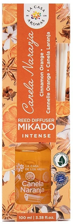 Diffuseur De Parfum à Bâtonnets, Cannelle Et Orange 4 Diffuseur De Parfum à Bâtonnets, Cannelle Et Orange – Image 2