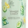 Yankee Candle Bougie Parfumée En Verre Avec 2 Mèches, Cucumber Mint Cooler