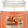 Yankee Candle Bougie Parfumée En Jarre, Pêche Savoureuse 1 Yankee Candle Bougie Parfumée En Jarre, Pêche Savoureuse -Parfum Boutique ygprayzmhduj